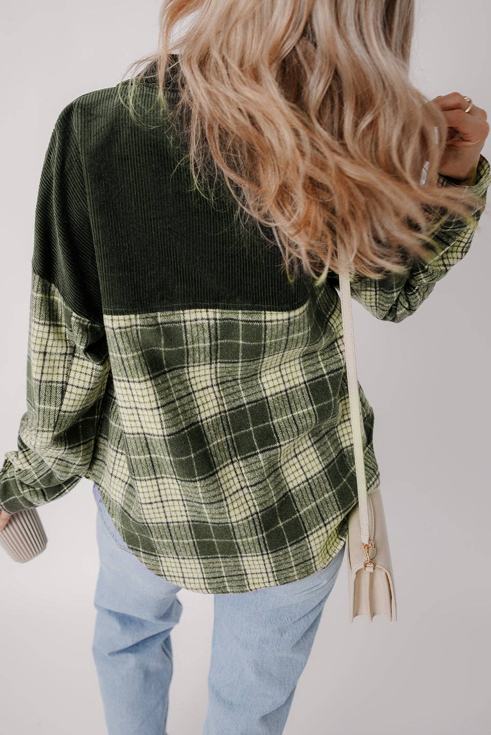 The Ellis Corded Plaid Jacket