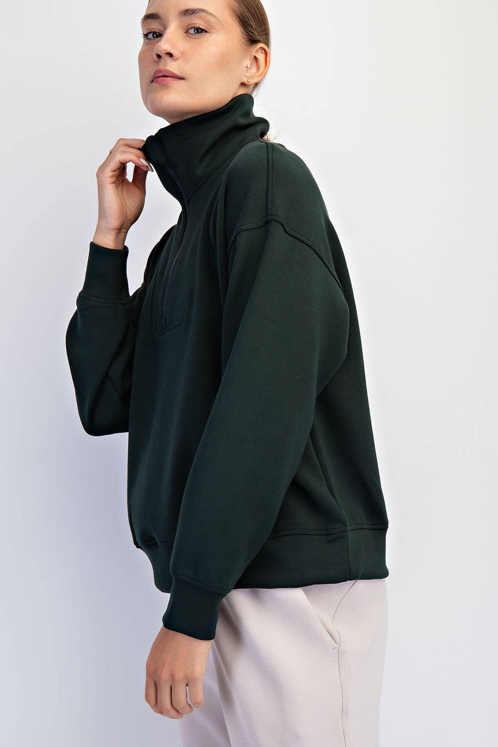 Saylor Quarter-Zip Pullover