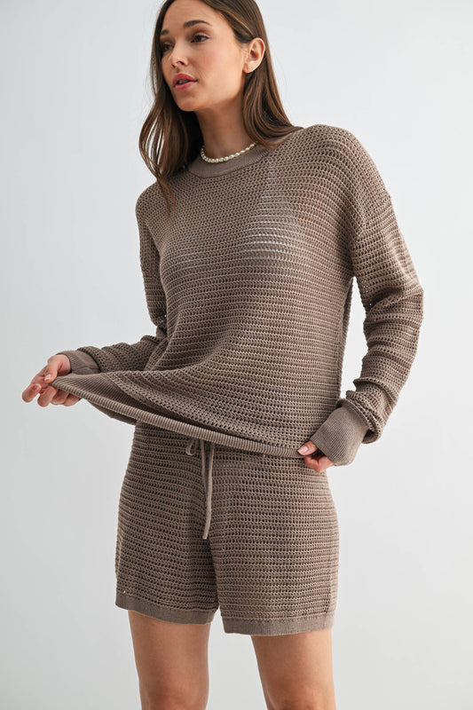 Breezy Crochet Pullover