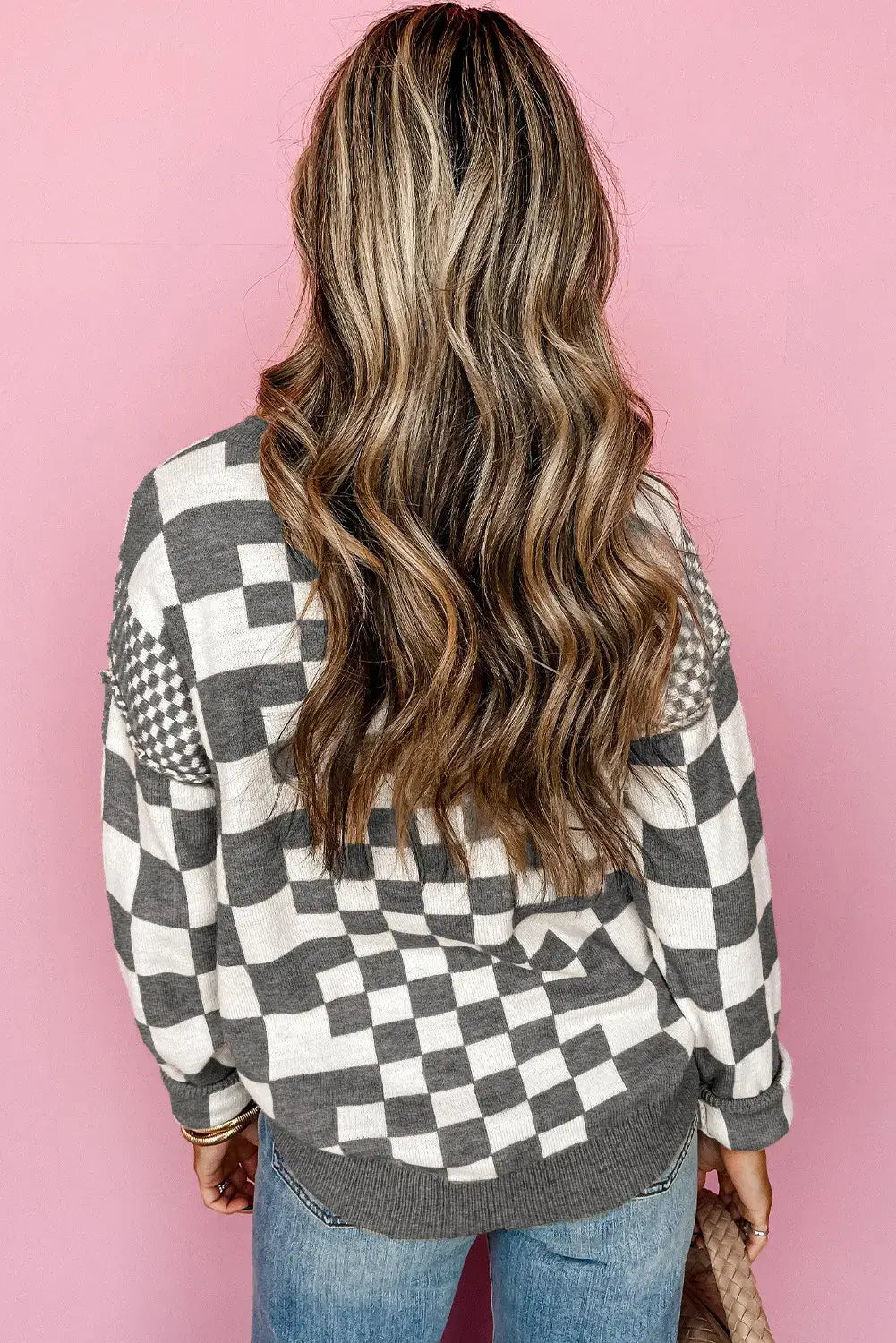 The Lennon Checkered Pullover