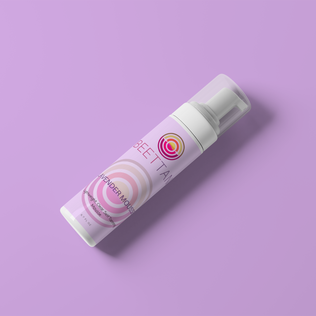 Beettan Lavender Self-Tanning Mousse — Fair Skin, Light-Medi