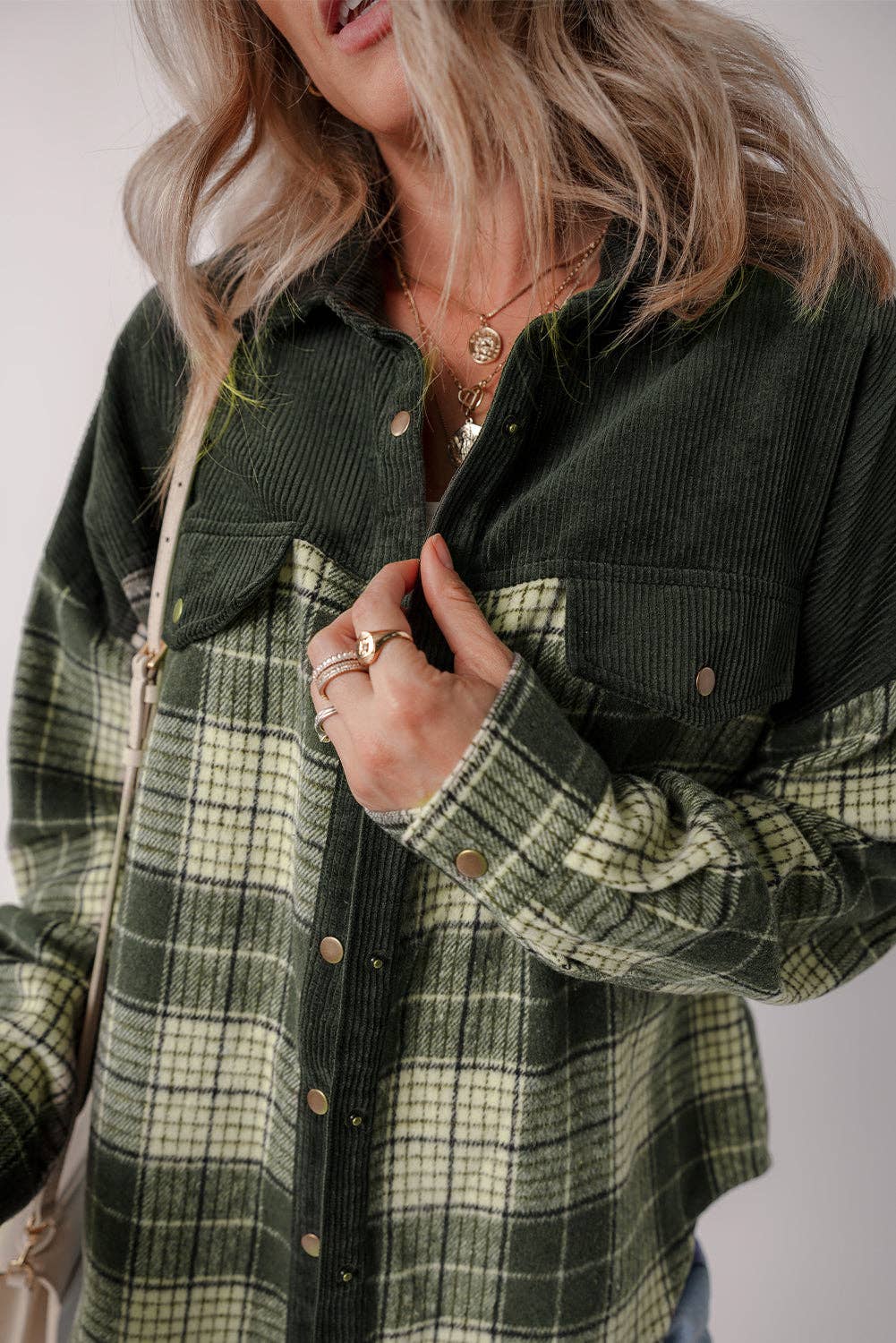 The Ellis Corded Plaid Jacket