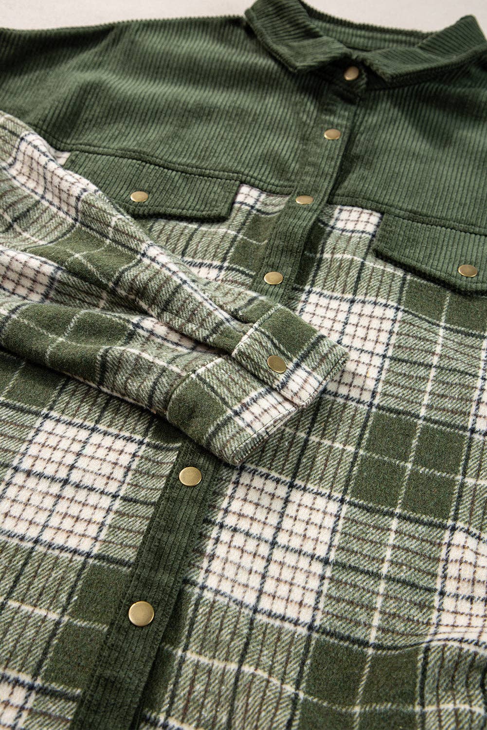 The Ellis Corded Plaid Jacket