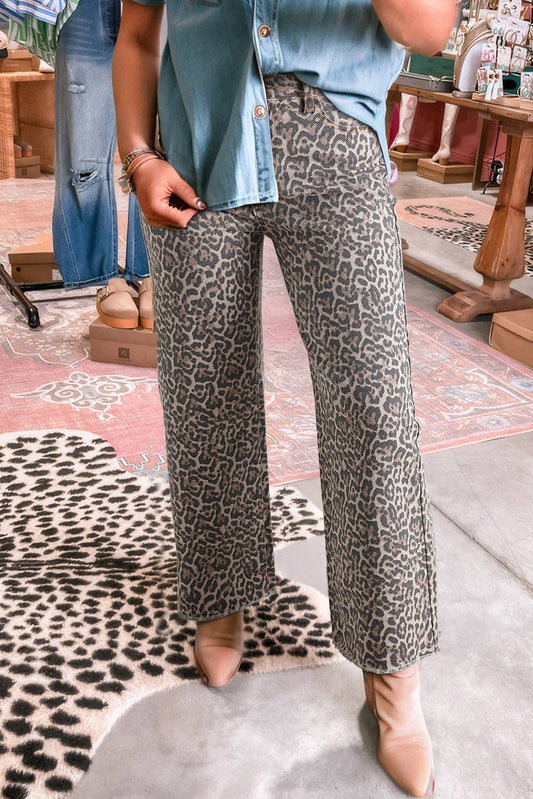 Leopard HR Denim