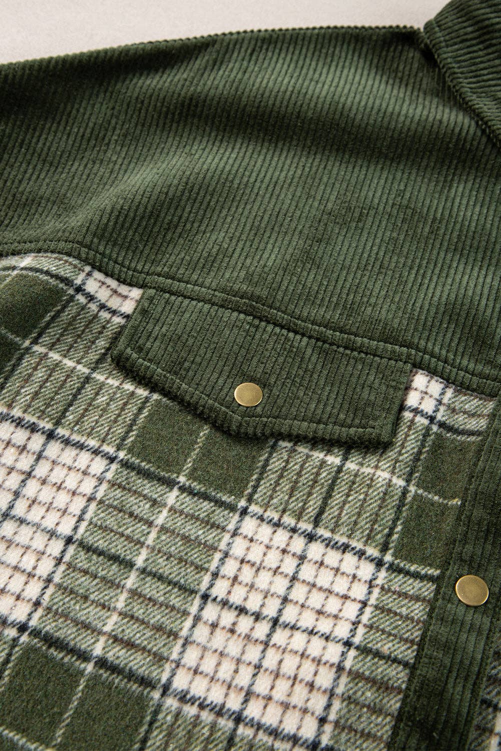 The Ellis Corded Plaid Jacket