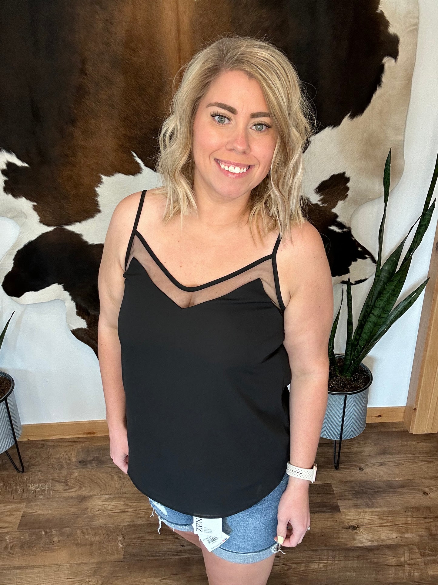 Lettie Mesh Tank