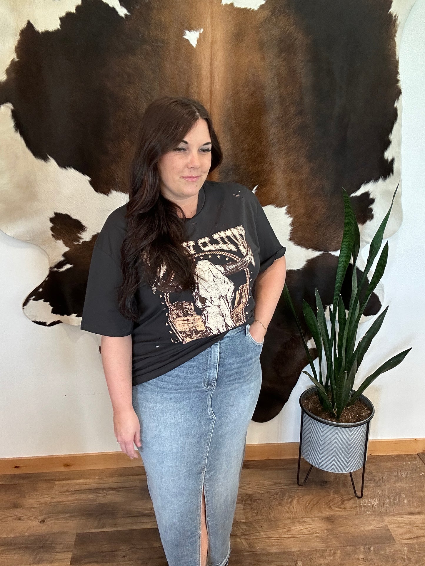 Maren Denim Maxi Skirt