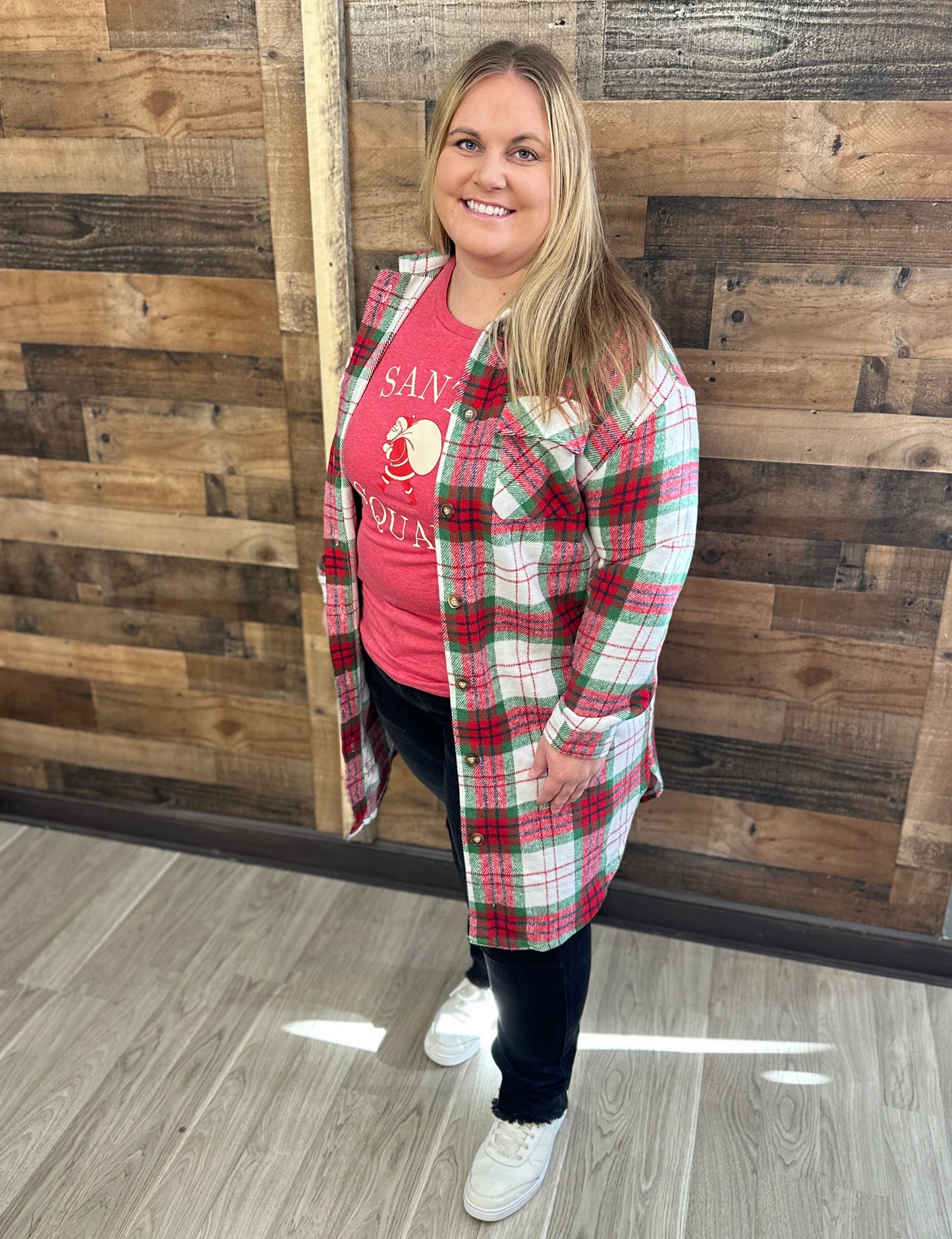 Holiday Stroll Shacket