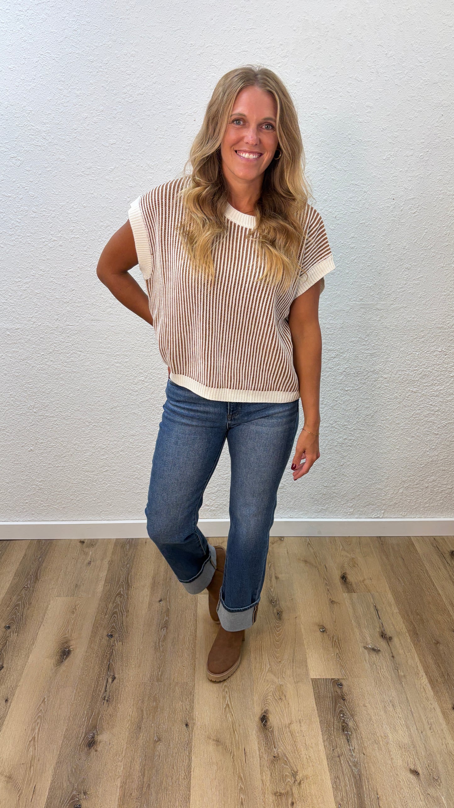 Two Toned Sweater