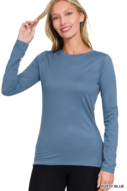 Lila Long Sleeve Basic