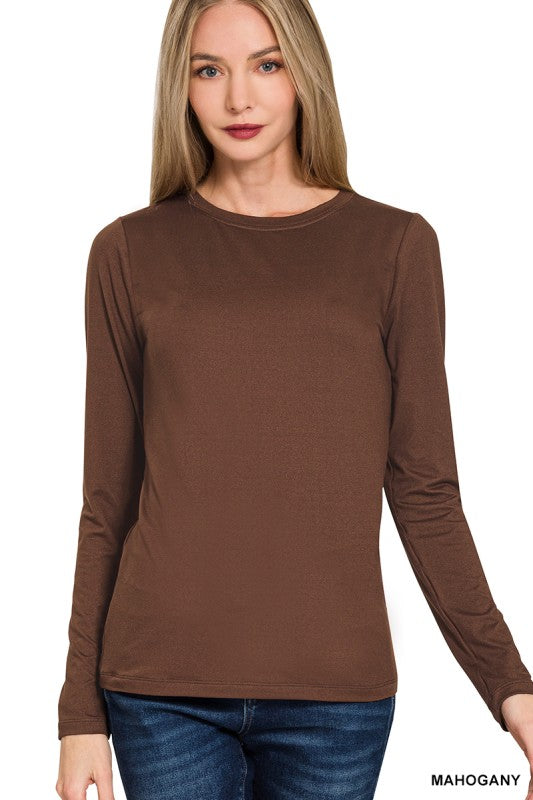 Lila Long Sleeve Basic