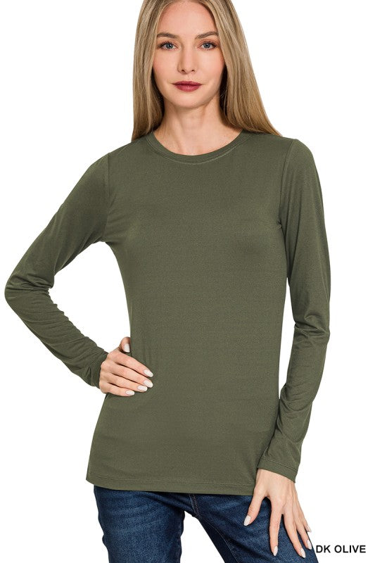 Lila Long Sleeve Basic