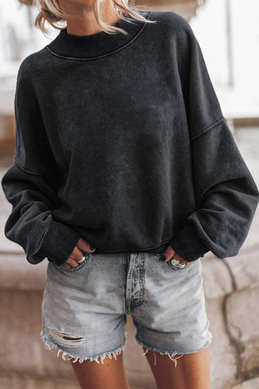 Drop Shoulder Pullover