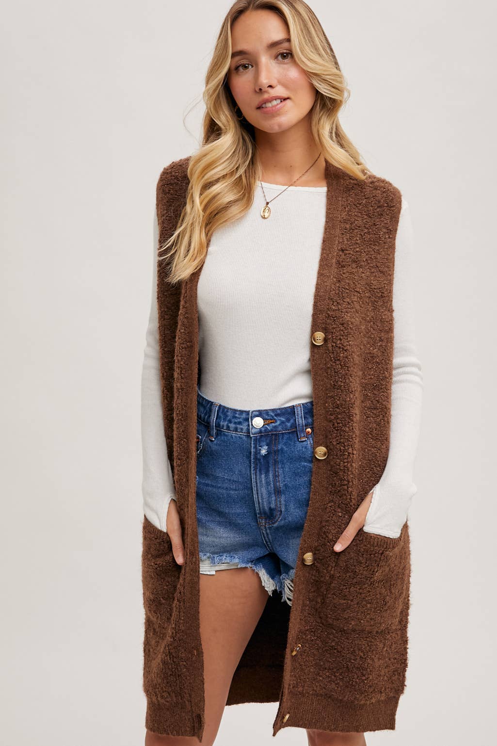 Rowan Teddy Knit Vest