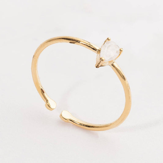 Frosted Glass Ring