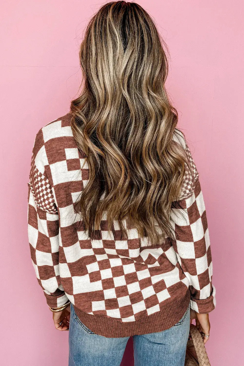 The Lennon Checkered Pullover