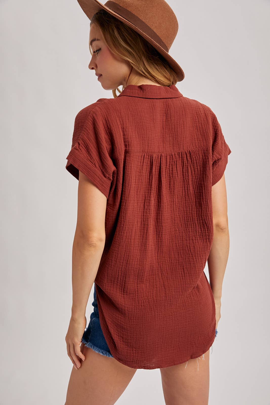 Tatum Textured Cotton Shirt