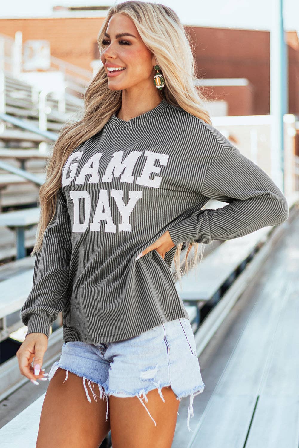 Victory Corded Top