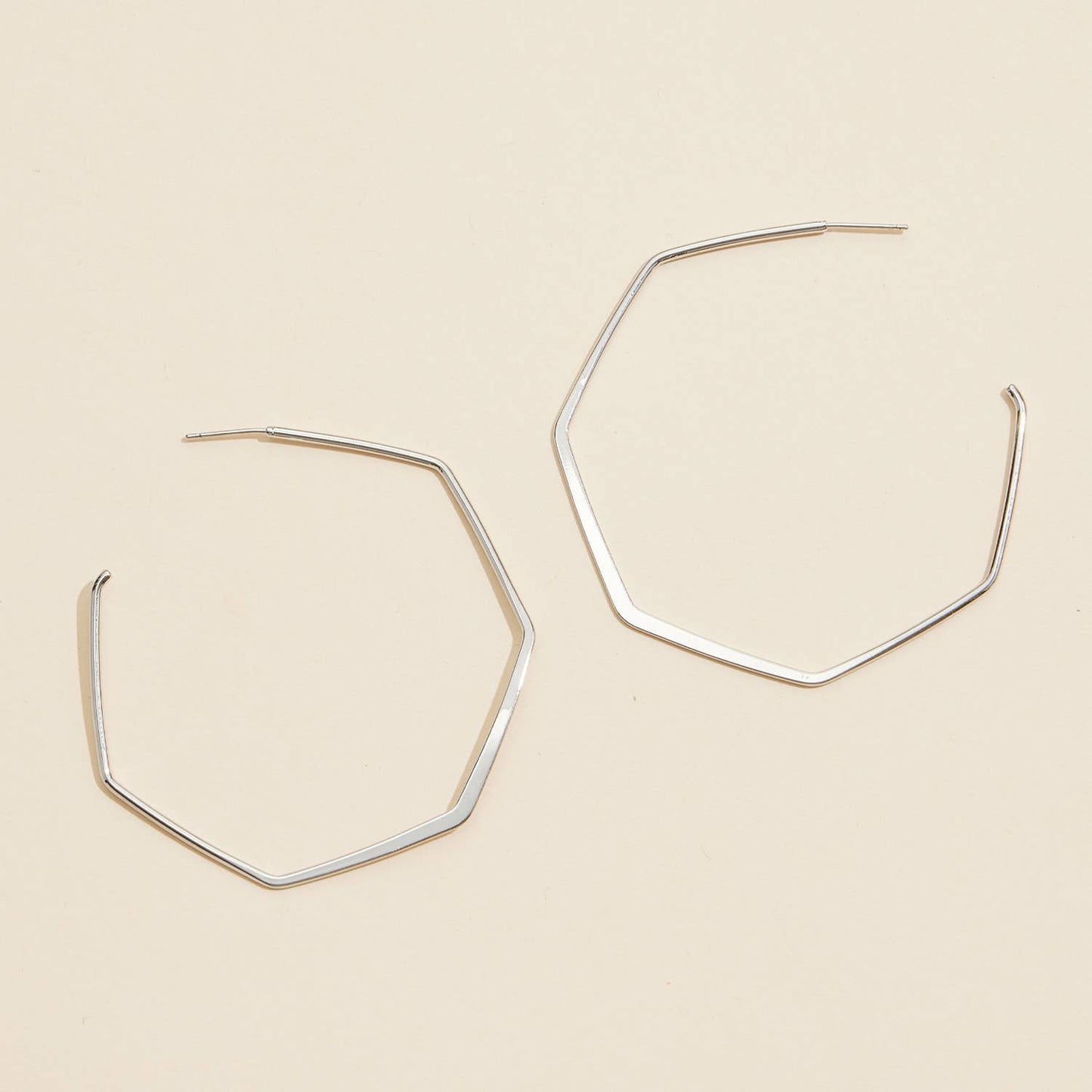 Open Hoop Earrings