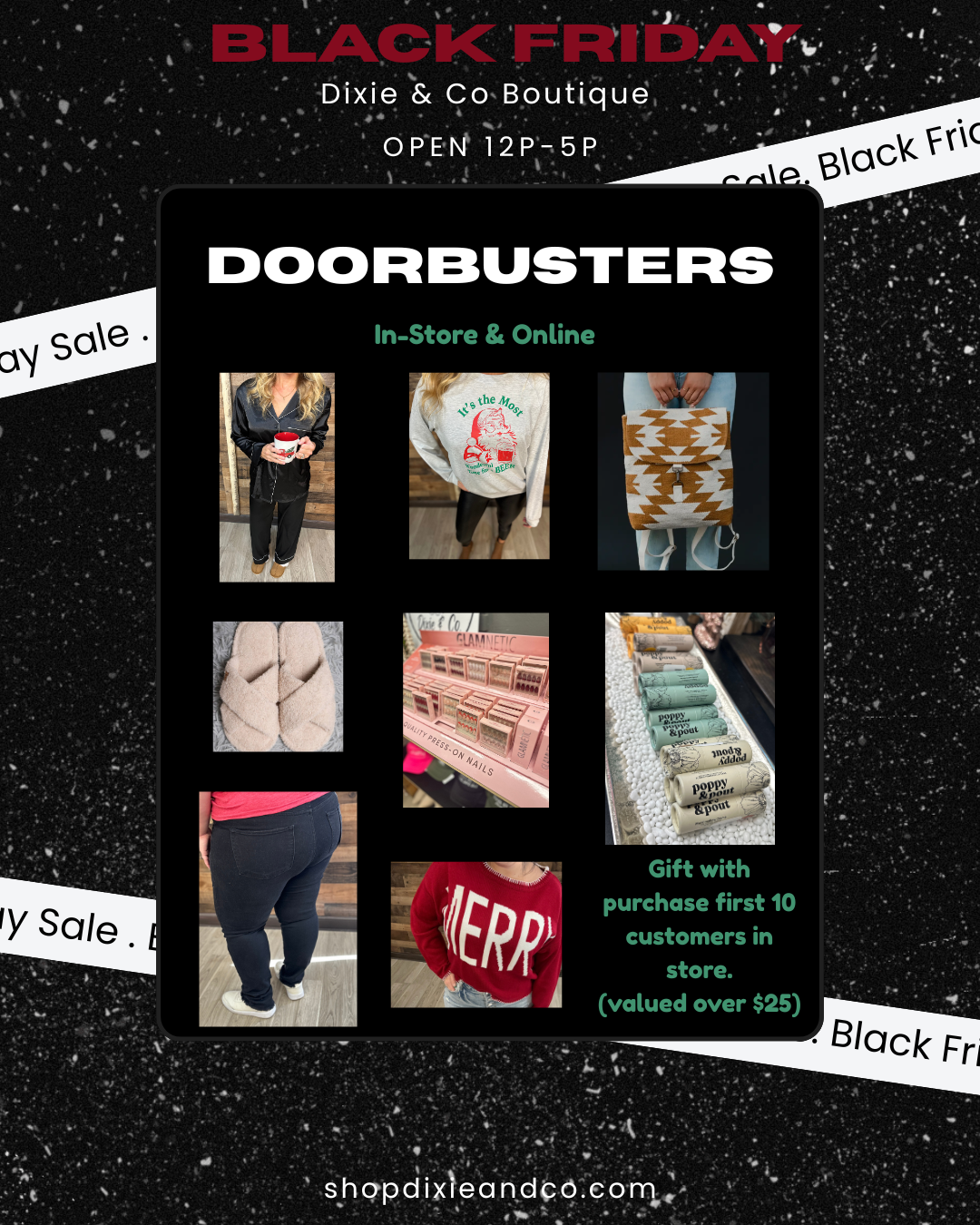 BLACK FRIDAY DOORBUSTERS