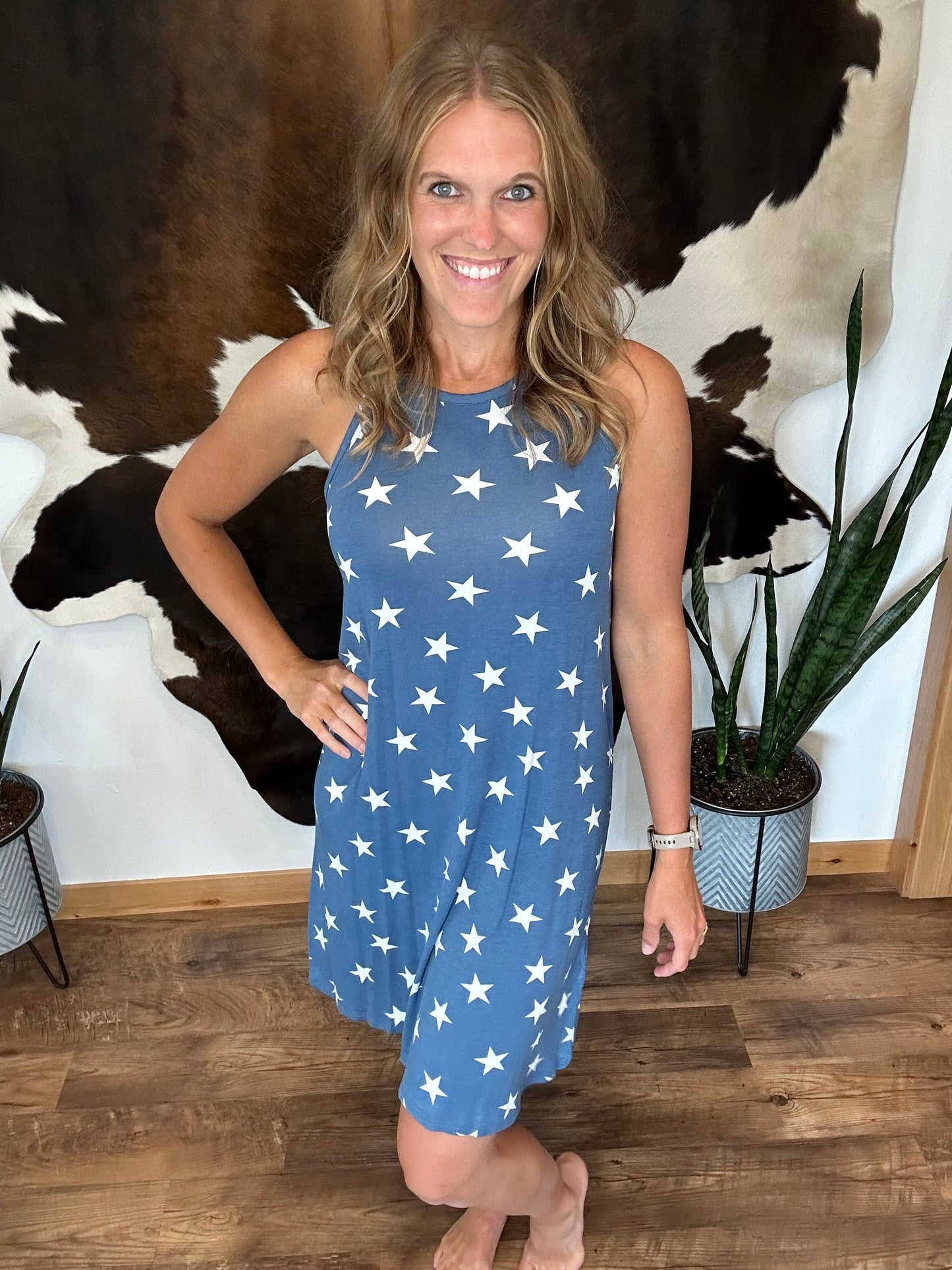 Star Tank Dress