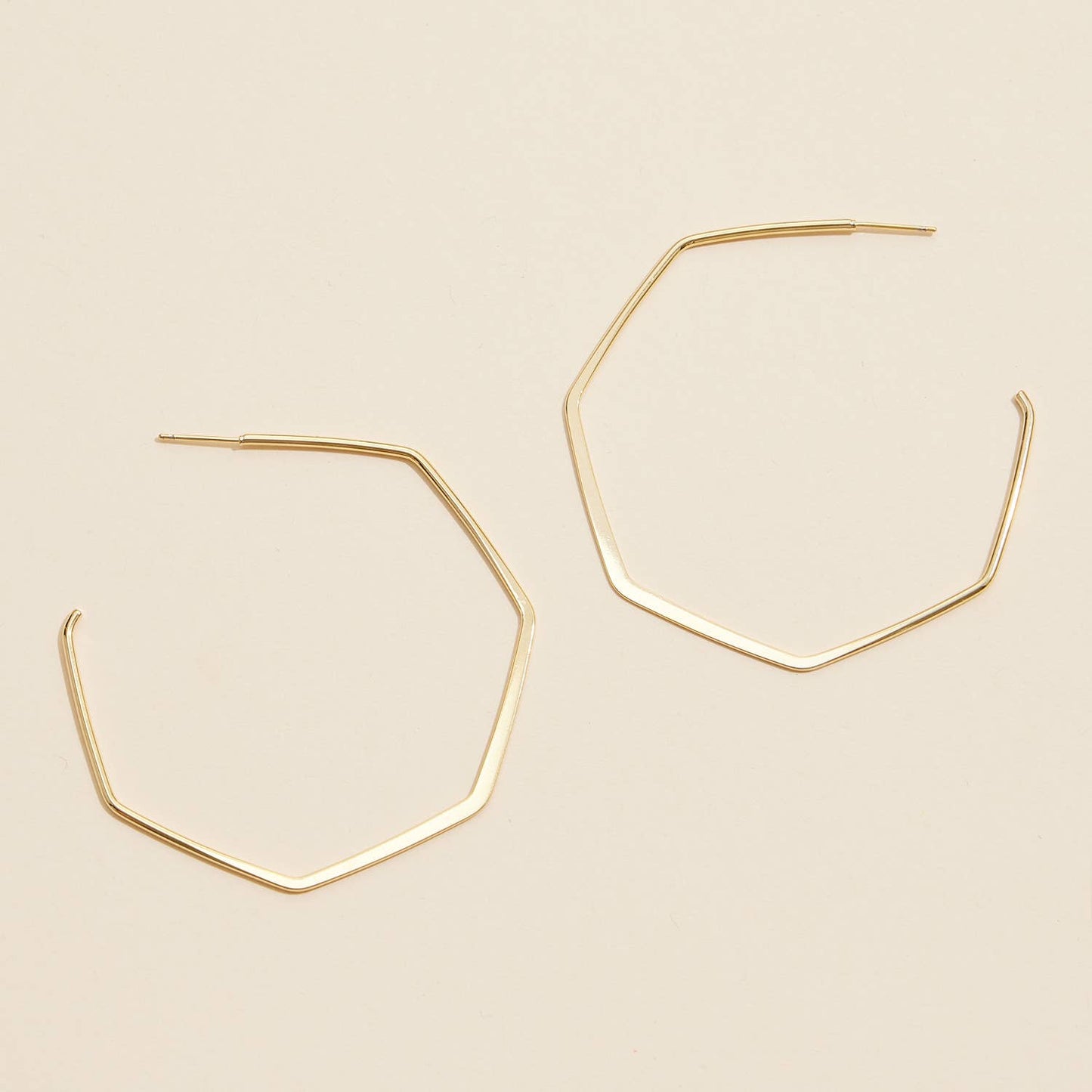Open Hoop Earrings