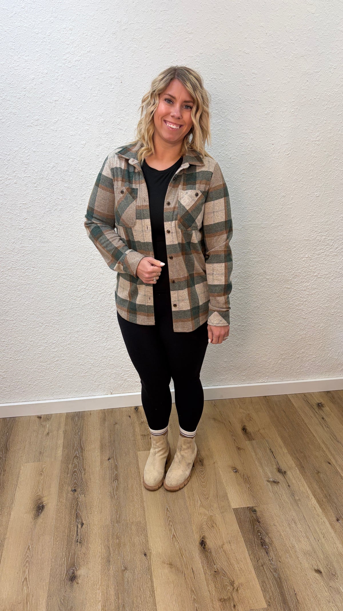 Plaid Button Up