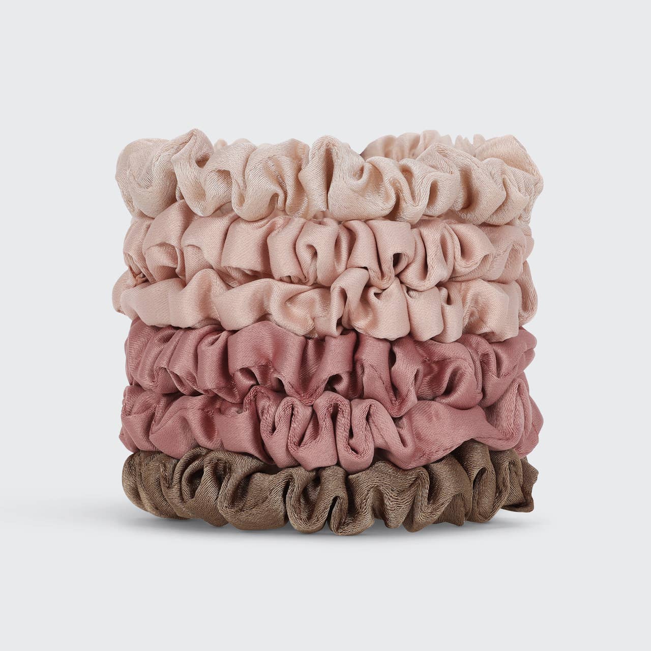 Ultra Petite Satin Scrunchies