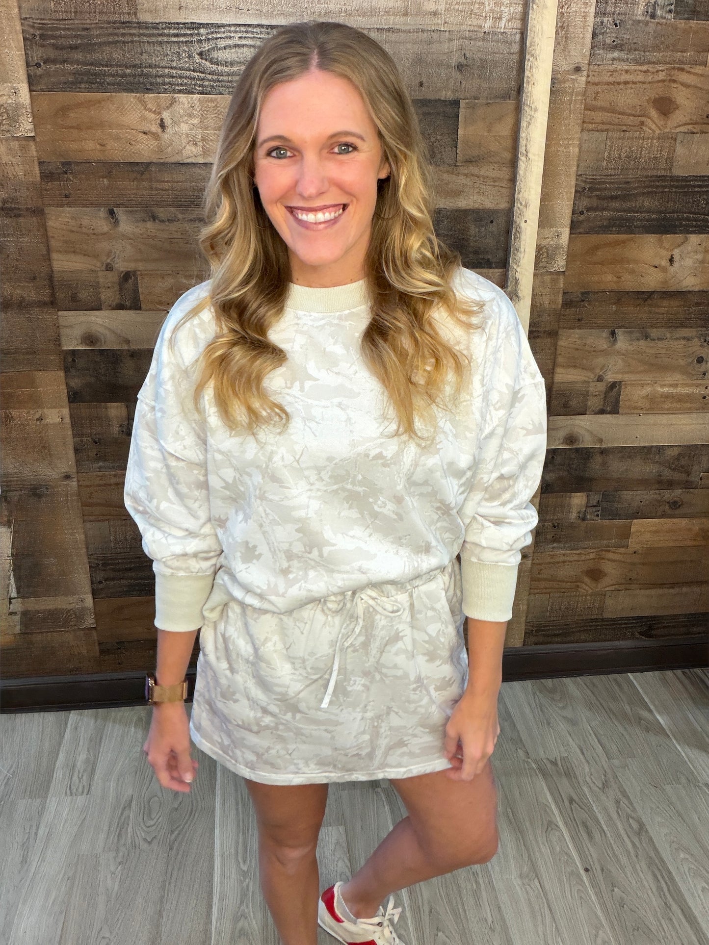 Chloe Camo Pullover