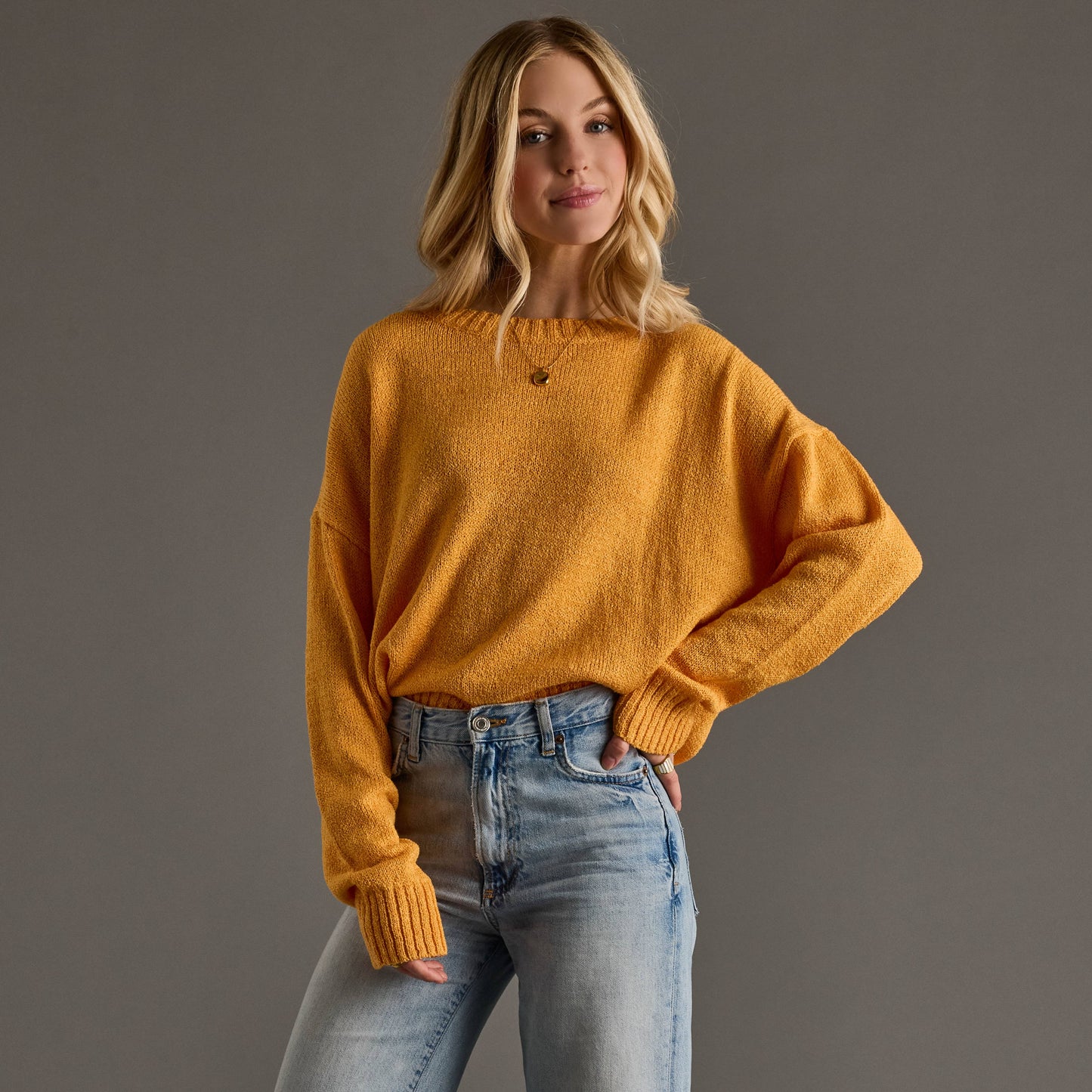 Marigold Lightweight Sweater