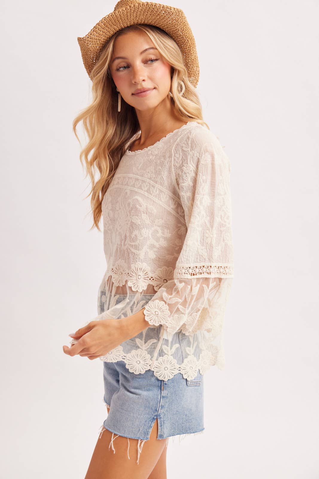 Bella Crochet Top