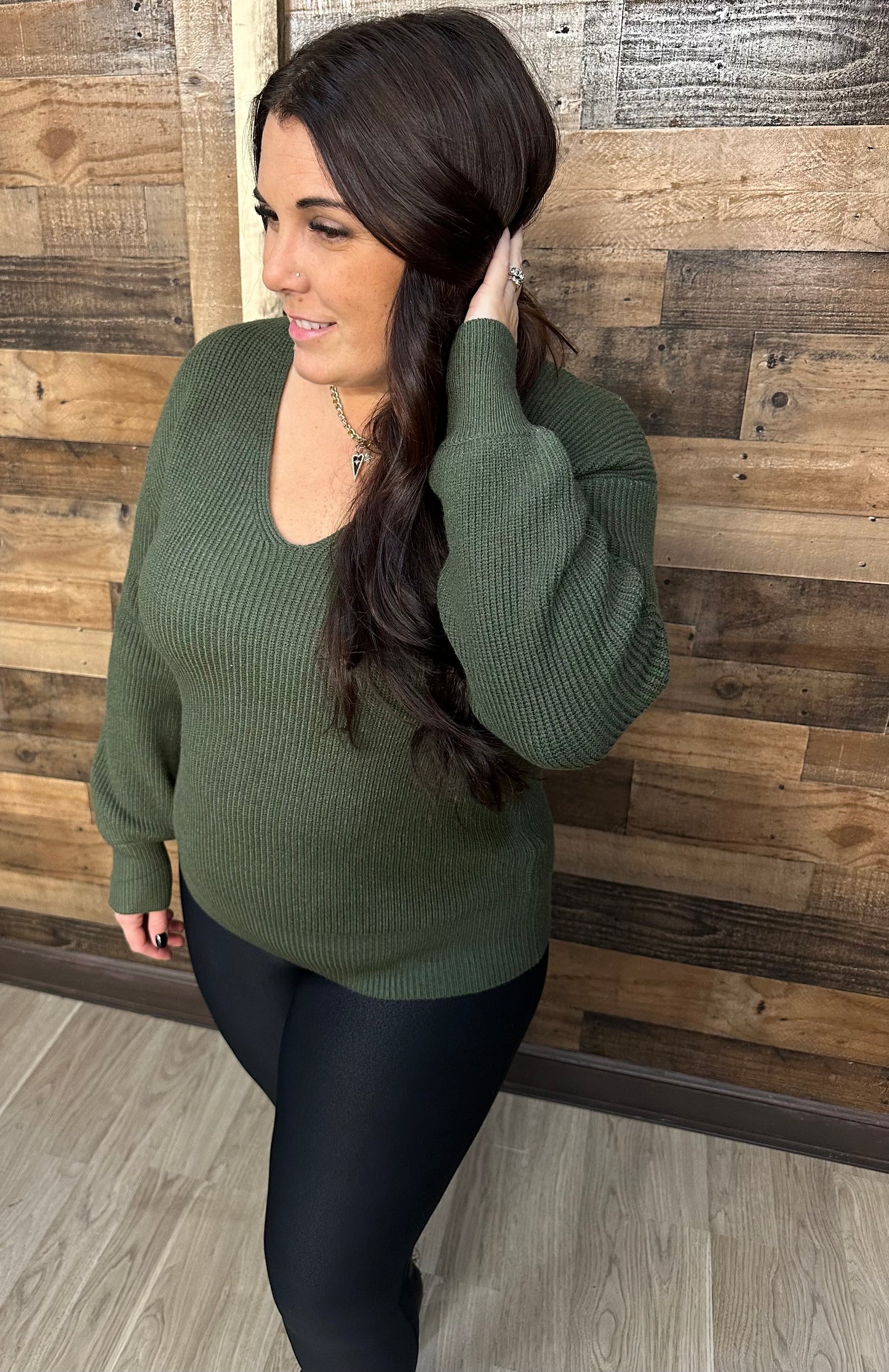 Sofia V Neck Sweater