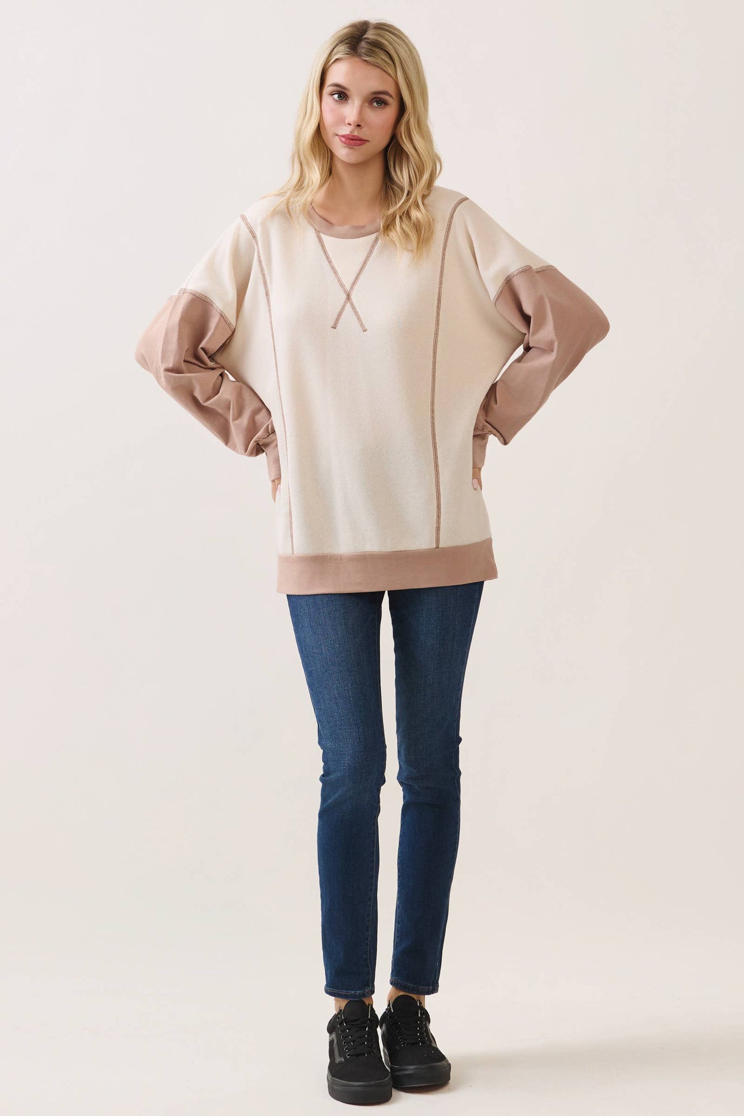 Ellis Colorblock Pullover