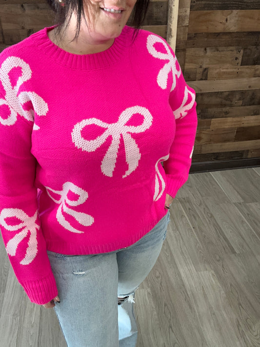 Lottie Bow Sweater