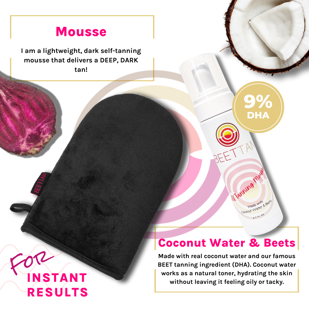 Beettan Sunless Tan Mousse | Medium dark