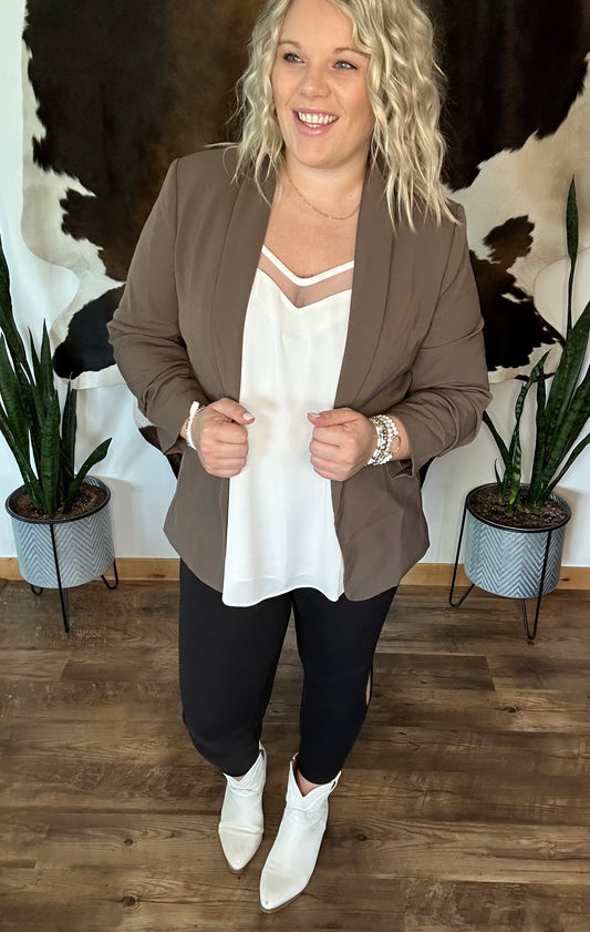 Kora Lapel Blazer