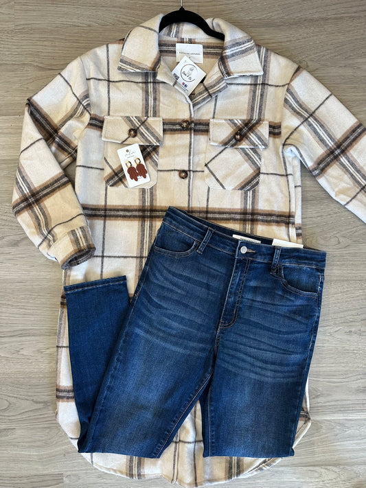 Maddie Flannel Shacket