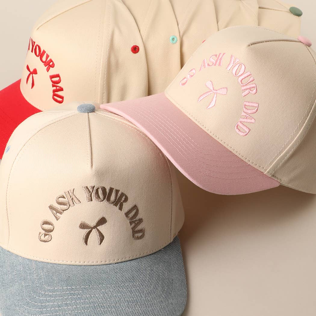 Go Ask Your Dad Trucker Hat