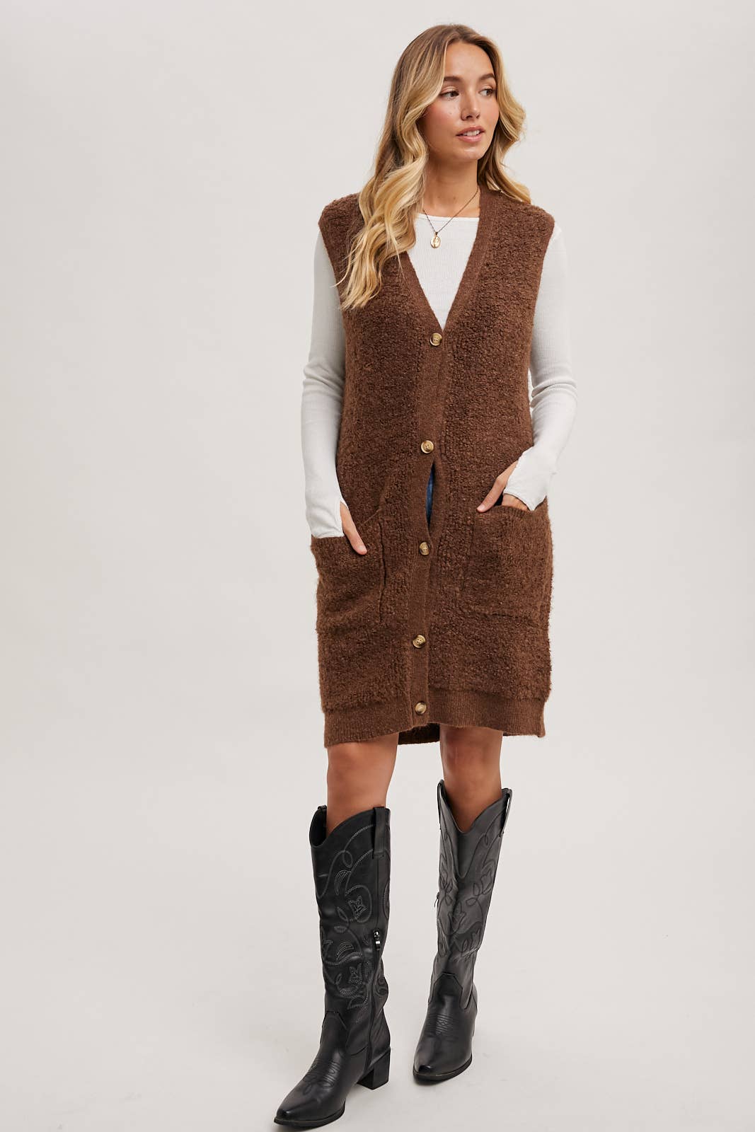 Rowan Teddy Knit Vest