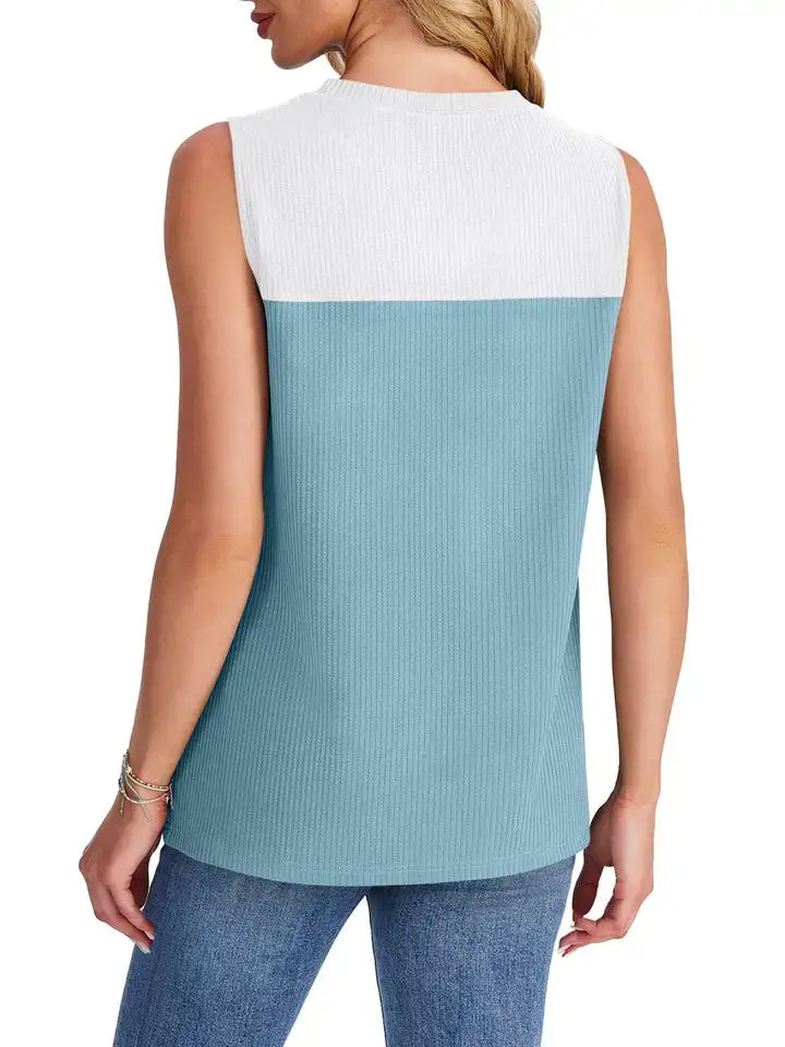 Sleeveless Knit Top
