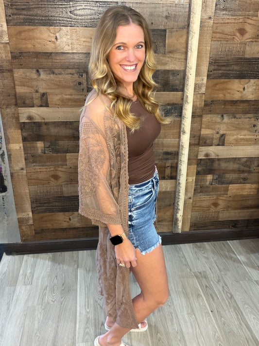 Willow Lace Duster