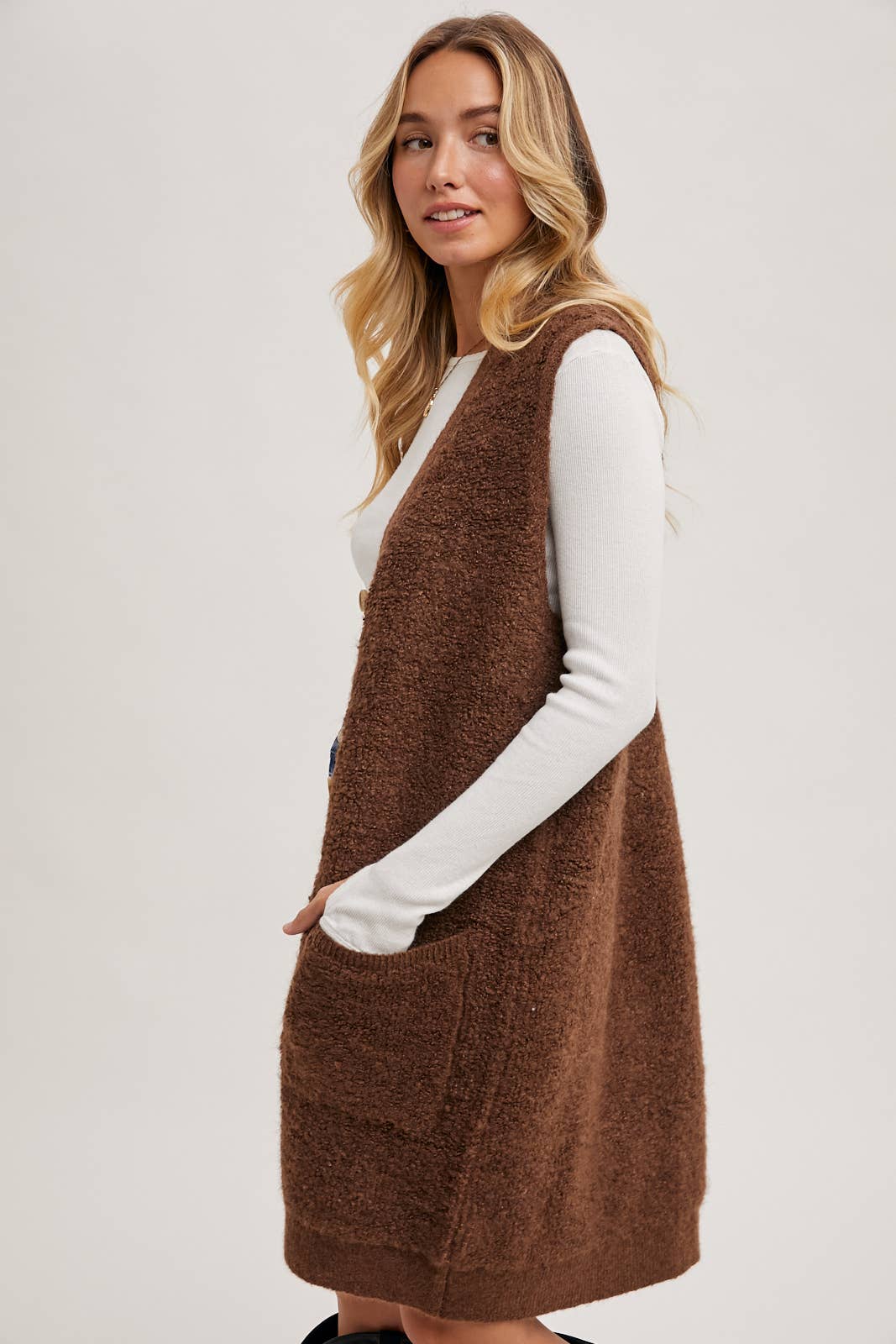 Rowan Teddy Knit Vest