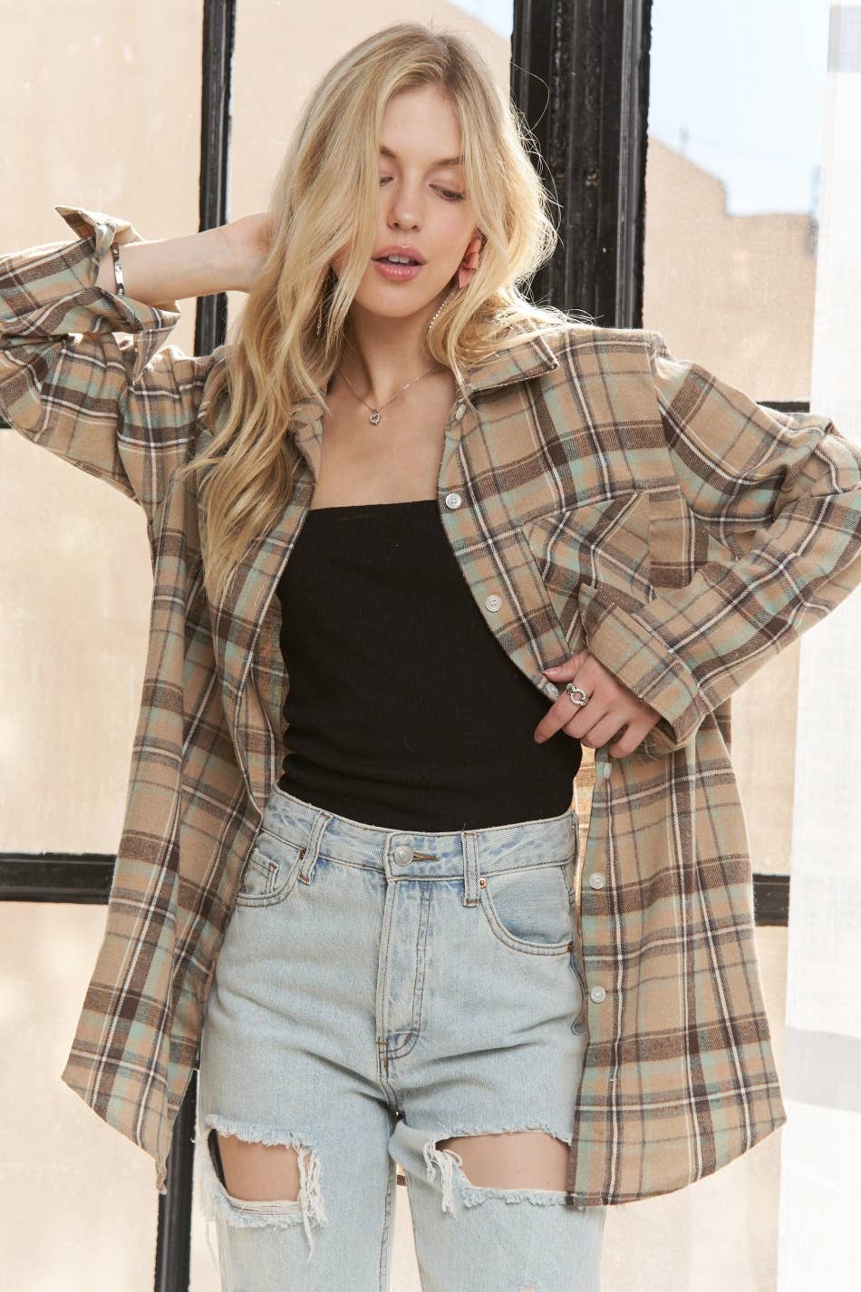 Hallie Plaid Shirt