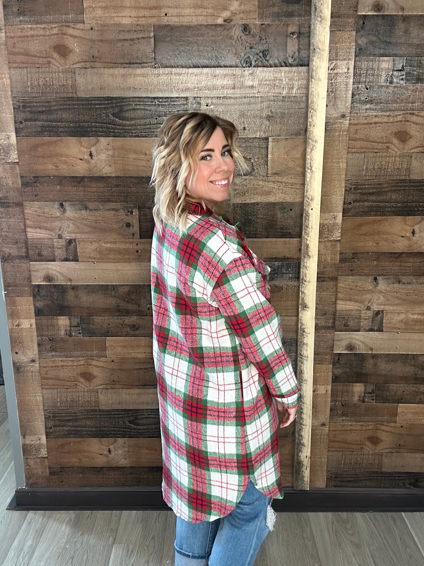 Holiday Stroll Shacket