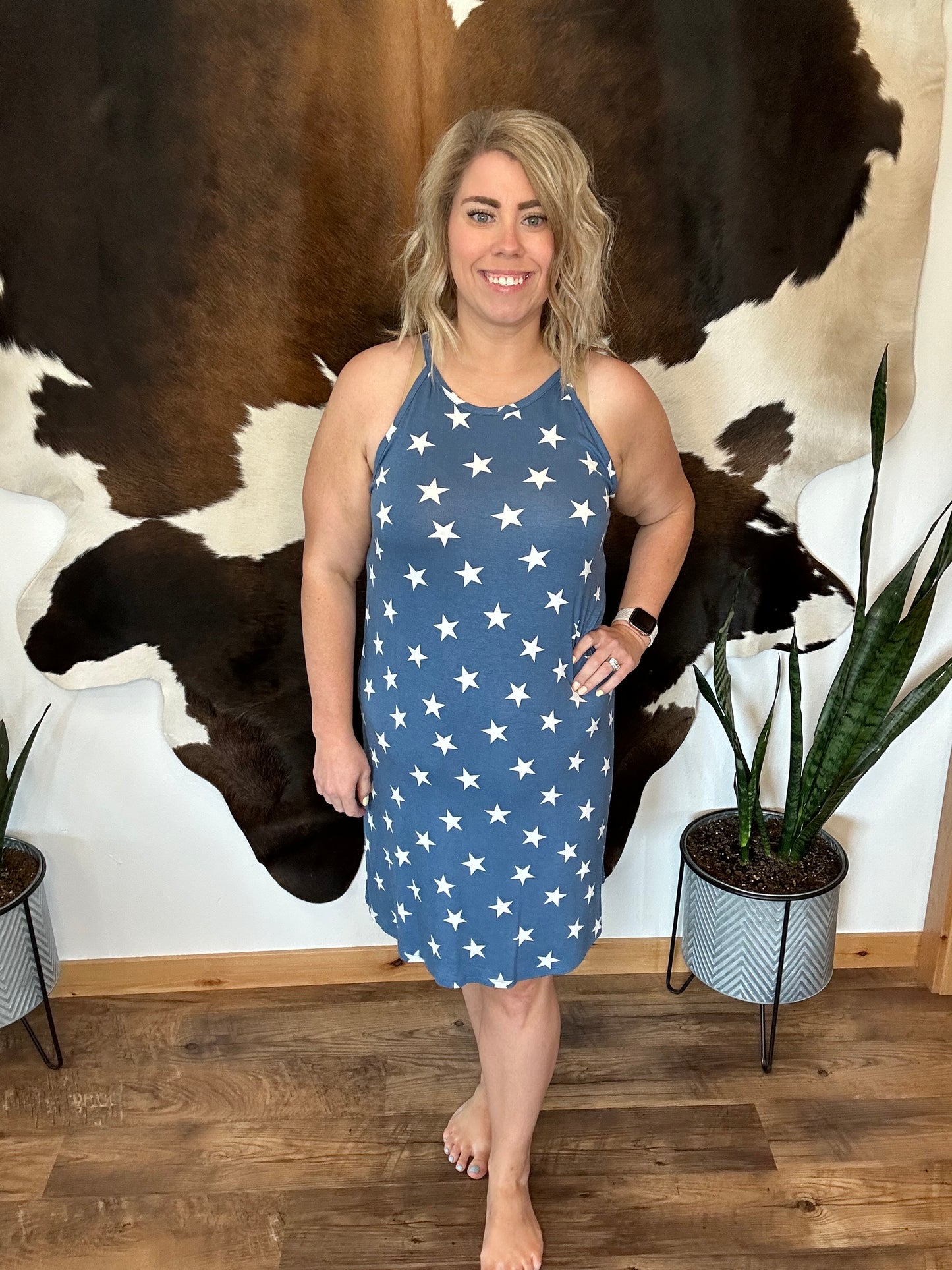 Star Tank Dress