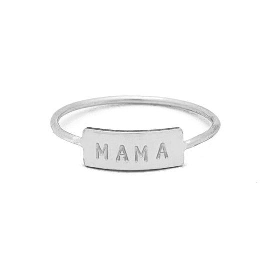 Mama Bar Ring (Silver)