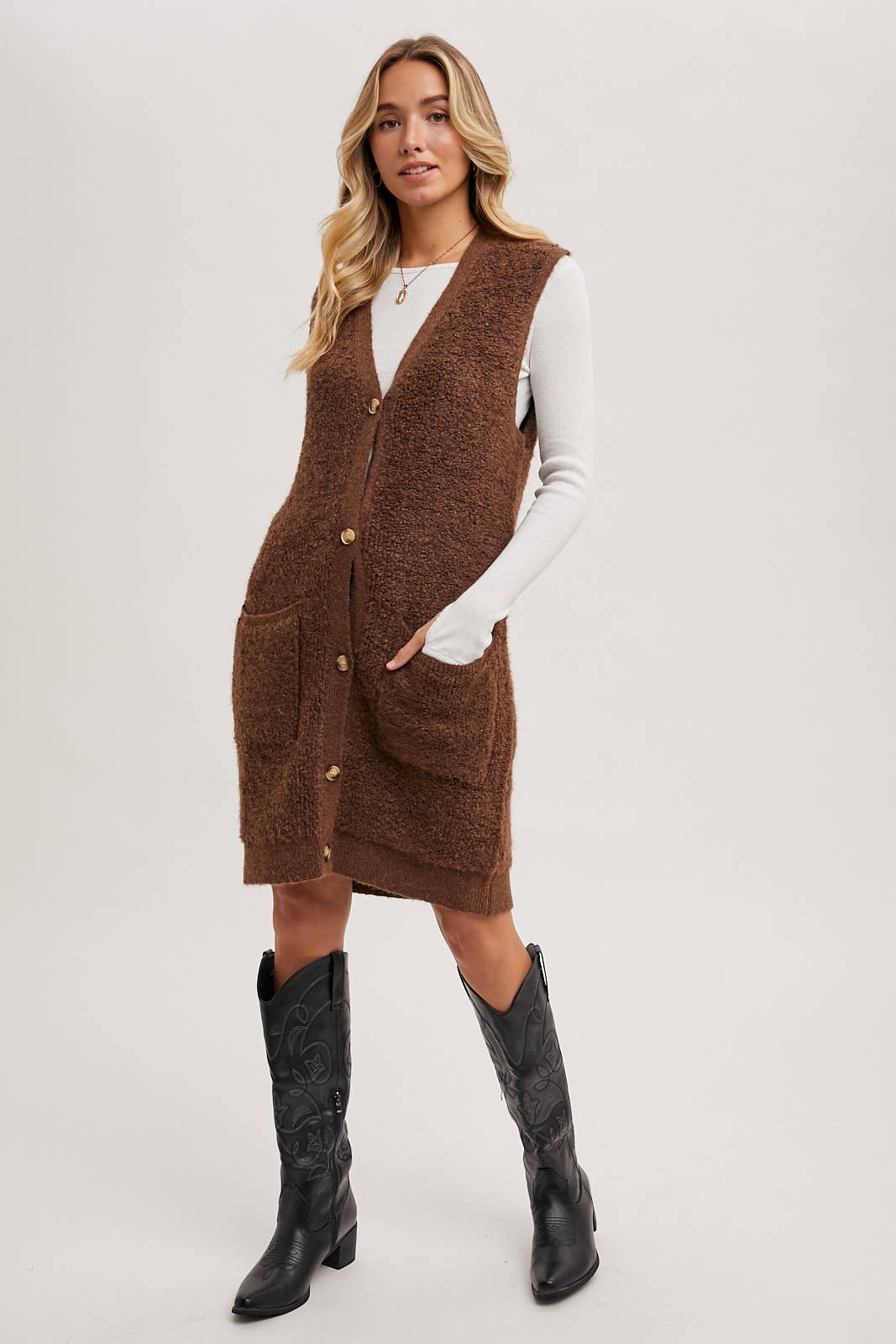 Rowan Teddy Knit Vest