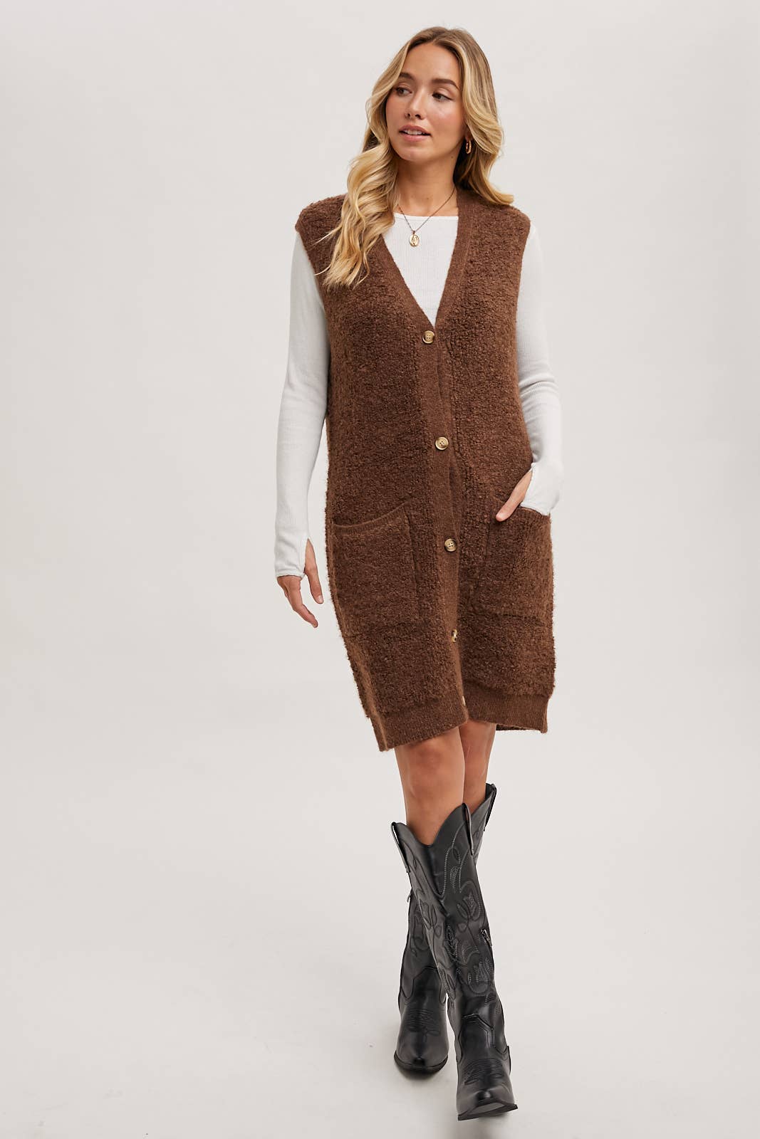 Rowan Teddy Knit Vest