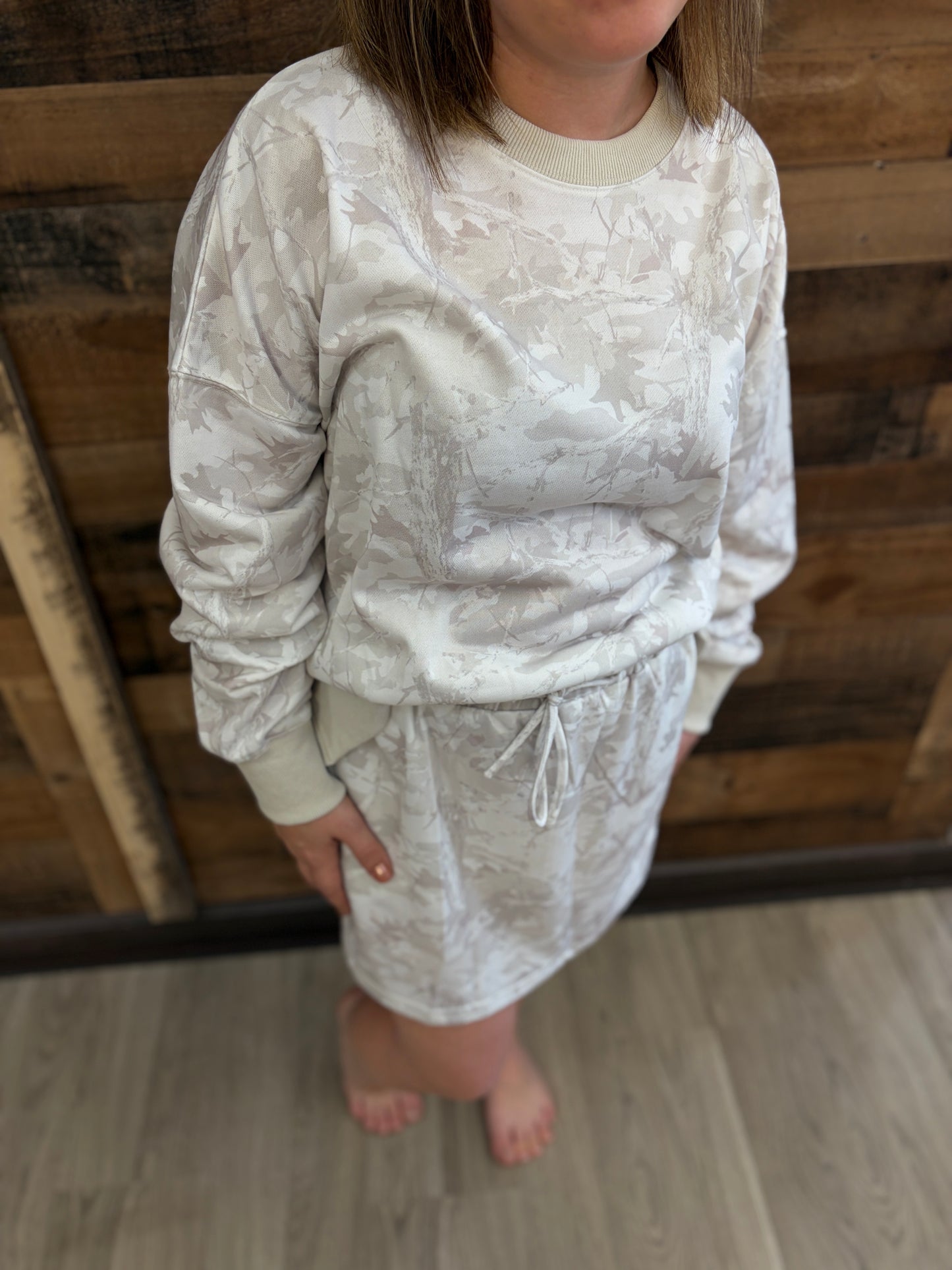 Chloe Camo Pullover