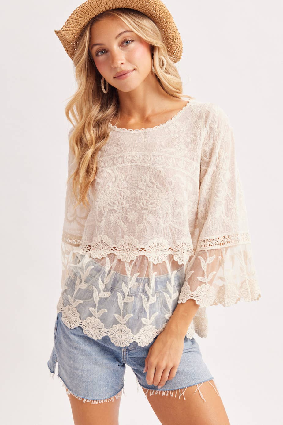Bella Crochet Top